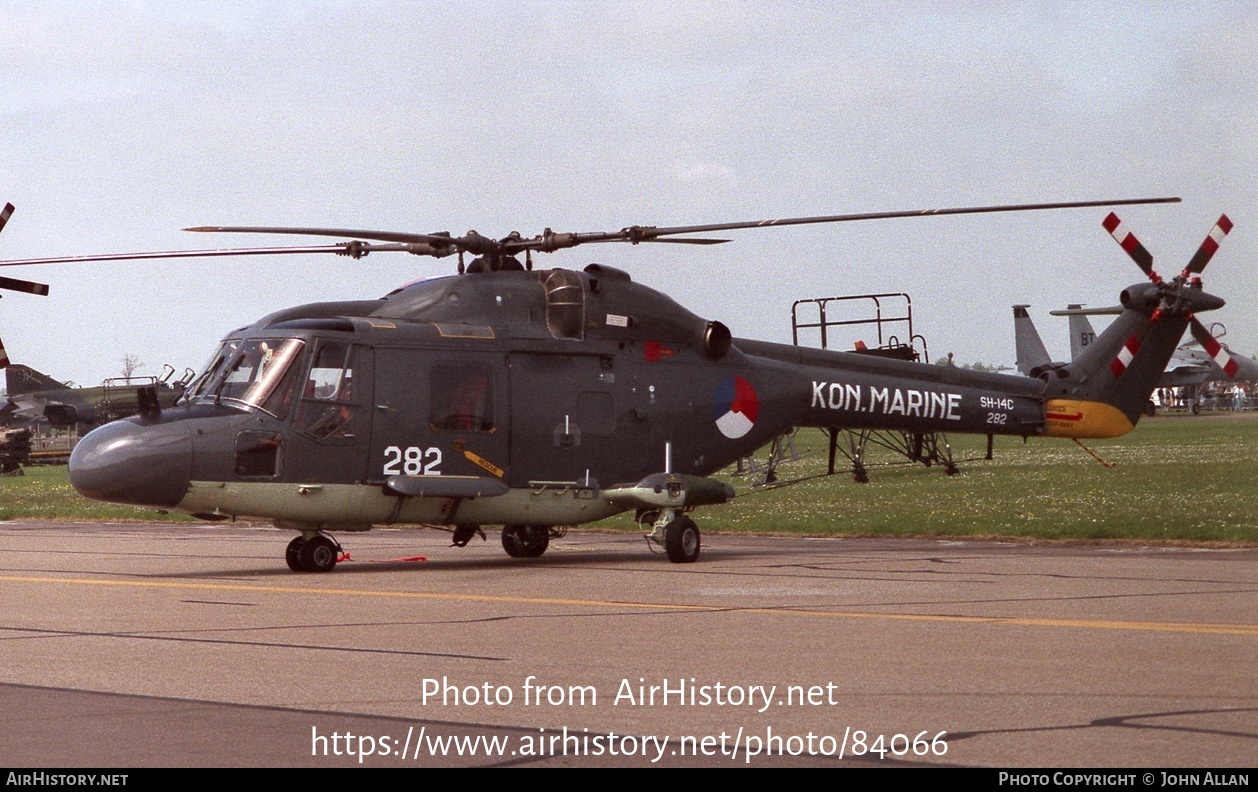 Aircraft Photo of 282 | Westland SH-14C Lynx Mk81 (WG-13) | Netherlands - Navy | AirHistory.net #84066