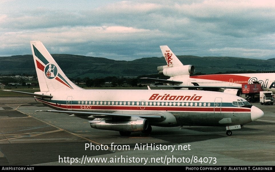 Aircraft Photo of G-BJCV | Boeing 737-204/Adv | Britannia Airways | AirHistory.net #84073