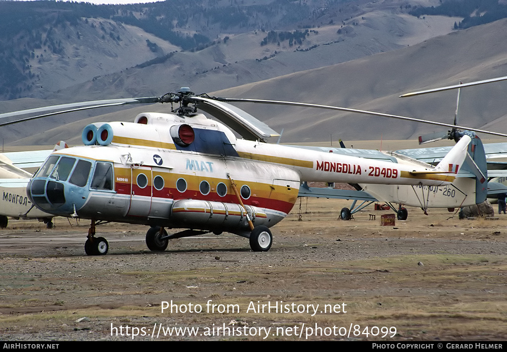 Aircraft Photo of MONGOLIA-20409 | Mil Mi-8T | MIAT Mongolian Airlines | AirHistory.net #84099