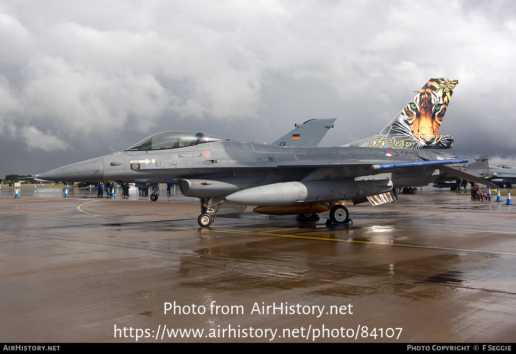 Aircraft Photo of J-008 | General Dynamics F-16AM Fighting Falcon | Netherlands - Air Force | AirHistory.net #84107