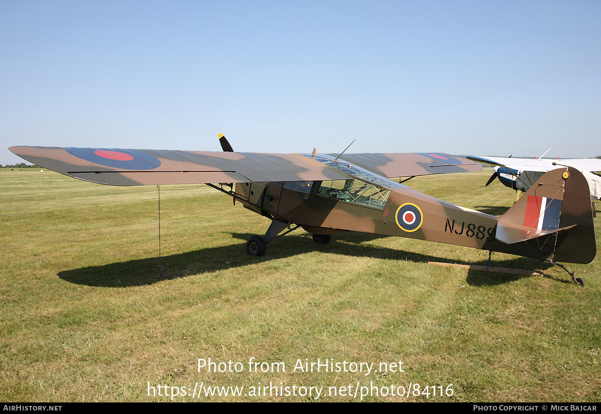 Aircraft Photo of G-AHLK / NJ889 | Taylorcraft E Auster Mk3 | UK - Air Force | AirHistory.net #84116