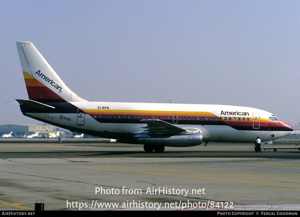 Aircraft Photo of EI-BPR | Boeing 737-2S3/Adv | American Airlines | AirHistory.net #84122