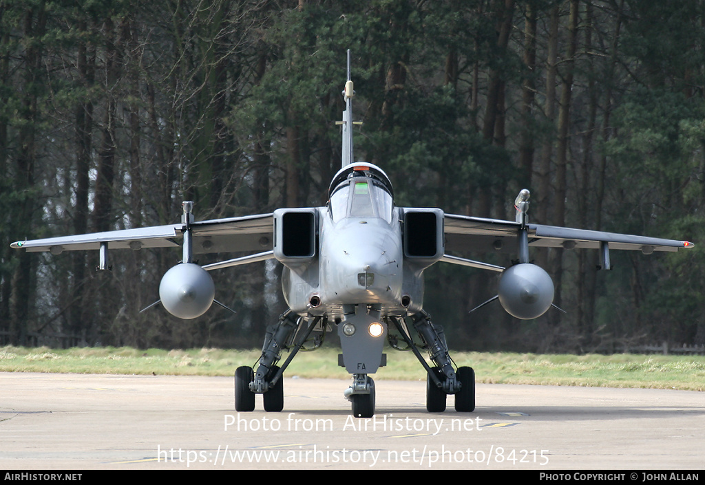 Aircraft Photo of XZ398 | Sepecat Jaguar GR3A | UK - Air Force | AirHistory.net #84215