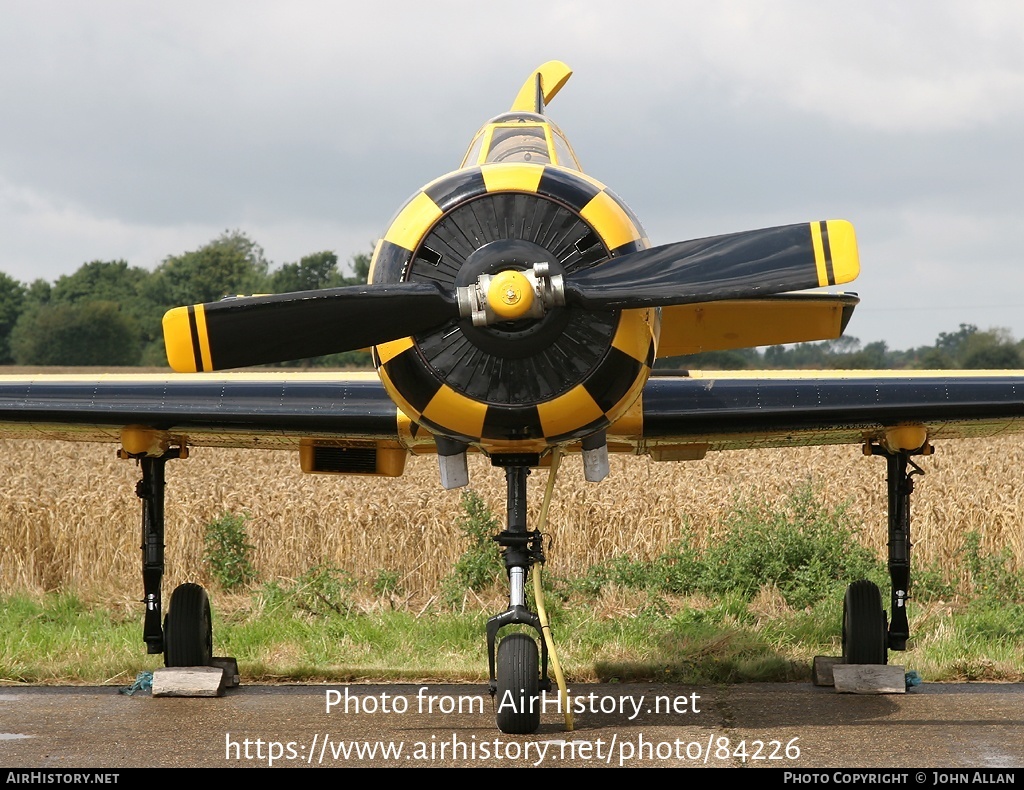 Aircraft Photo of G-BZTF | Yakovlev Yak-52 | AirHistory.net #84226