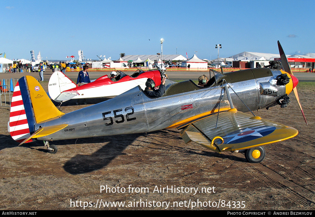 Aircraft Photo of VH-RPT / 552 | Ryan PT-22 Recruit (ST3KR) | USA - Air Force | AirHistory.net #84335