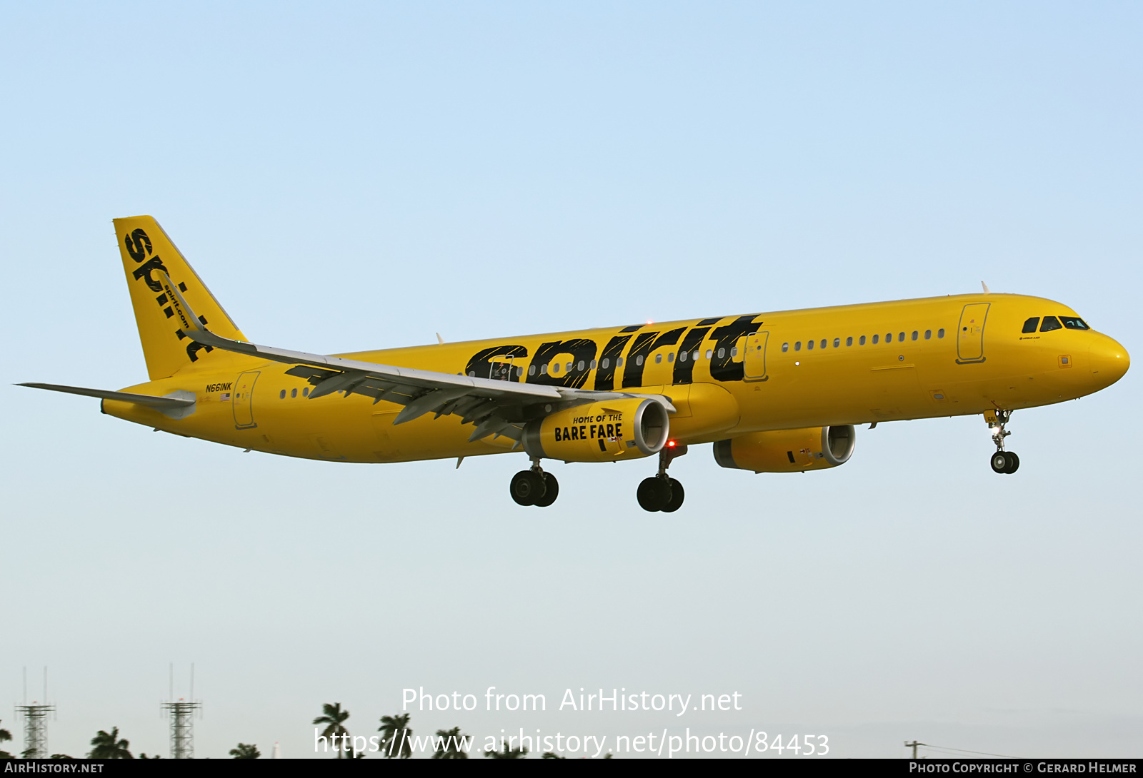 Aircraft Photo of N661NK | Airbus A321-231 | Spirit Airlines | AirHistory.net #84453