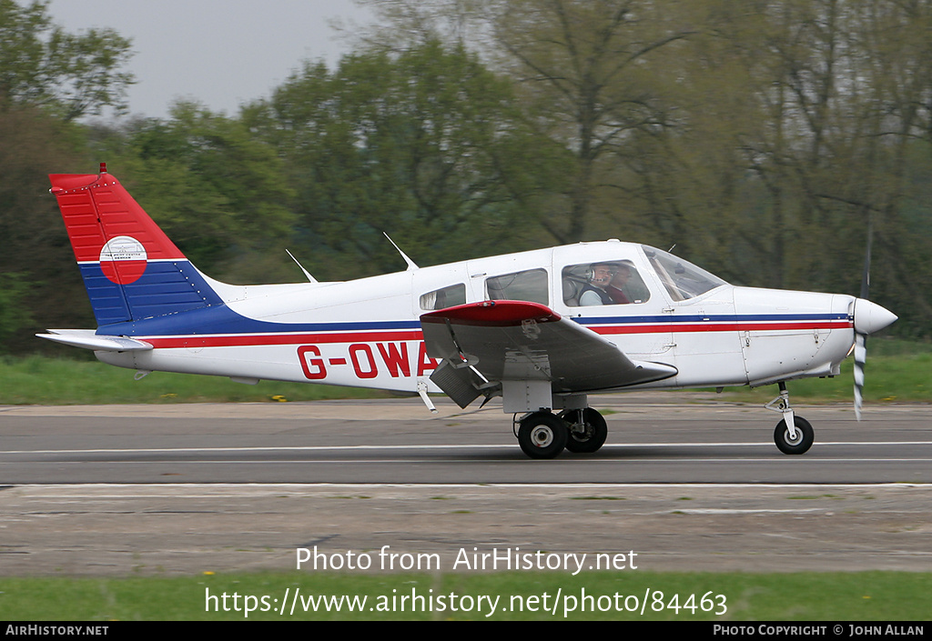 Aircraft Photo of G-OWAR | Piper PA-28-161 Warrior II | The Pilot Centre Denham | AirHistory.net #84463