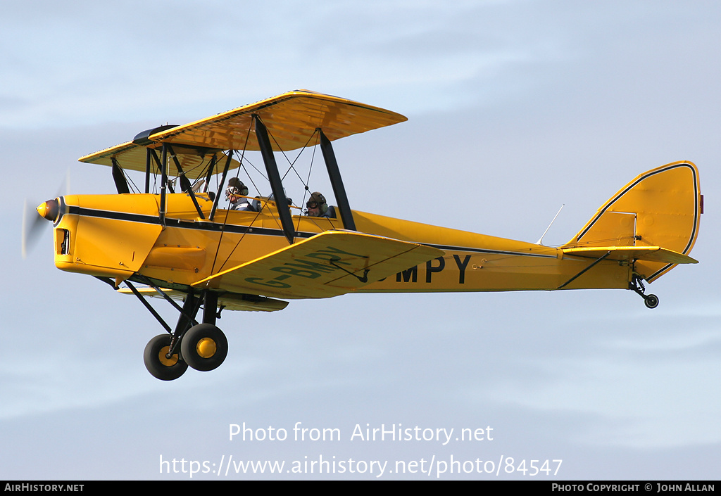 Aircraft Photo of G-BMPY | De Havilland D.H. 82A Tiger Moth II | AirHistory.net #84547