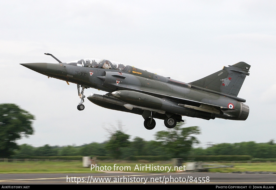 Aircraft Photo of 665 | Dassault Mirage 2000D | France - Air Force | AirHistory.net #84558