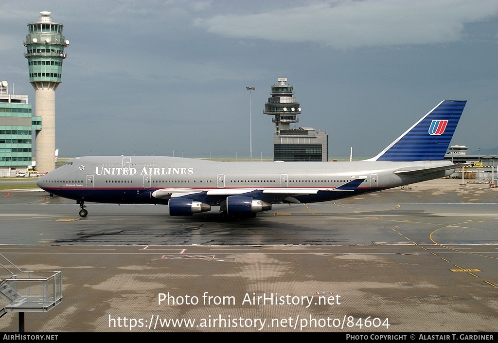 Aircraft Photo of N119UA | Boeing 747-422 | United Airlines | AirHistory.net #84604