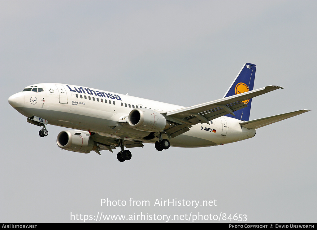 Aircraft Photo of D-ABEU | Boeing 737-330 | Lufthansa | AirHistory.net #84653