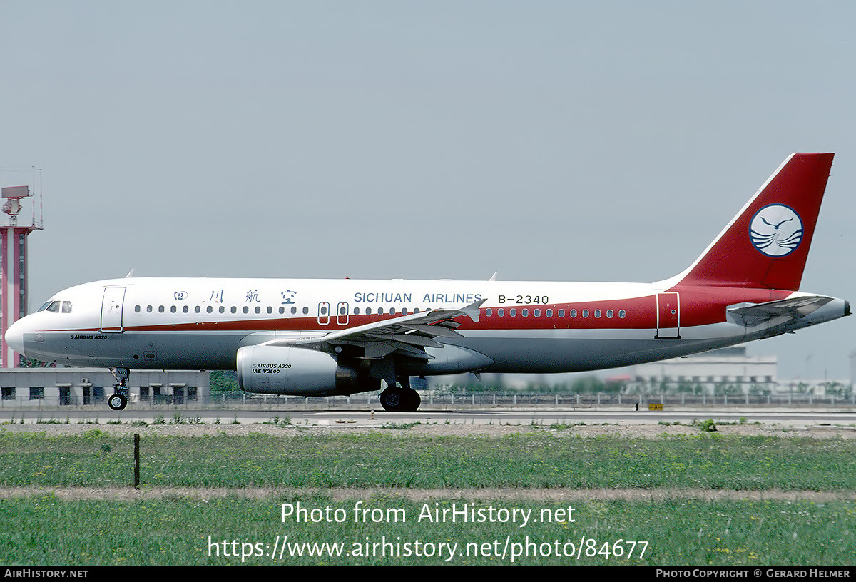 Aircraft Photo of B-2340 | Airbus A320-232 | Sichuan Airlines | AirHistory.net #84677