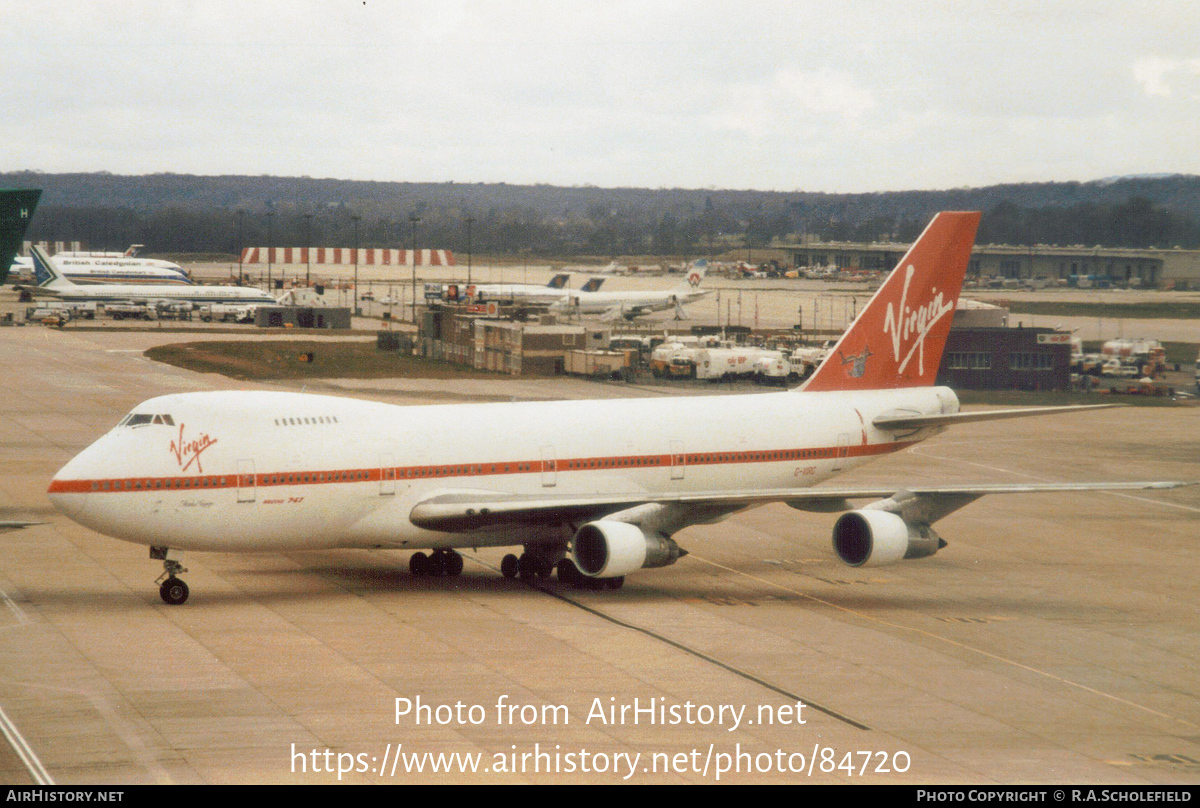 Aircraft Photo of G-VIRG | Boeing 747-287B | Virgin Atlantic Airways | AirHistory.net #84720