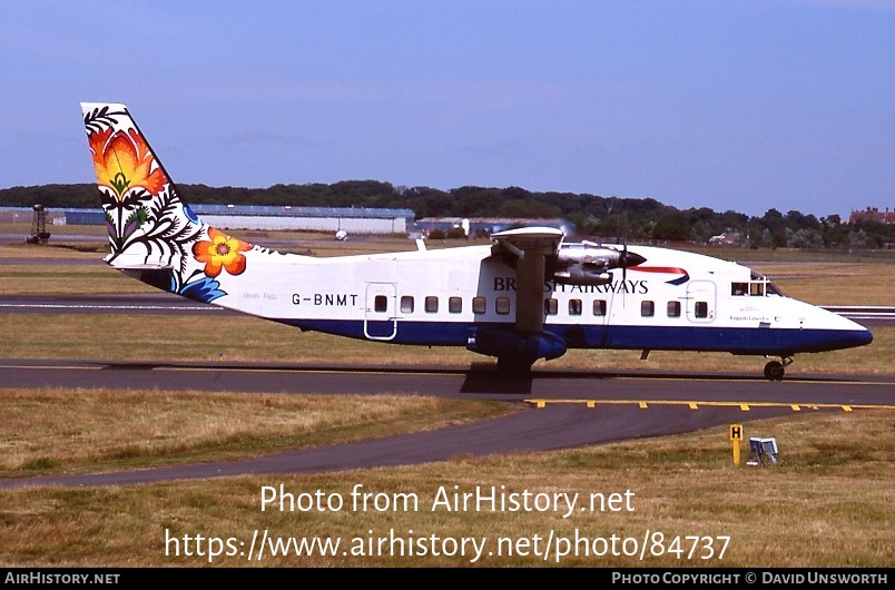 Aircraft Photo of G-BNMT | Short 360-100 | British Airways | AirHistory.net #84737