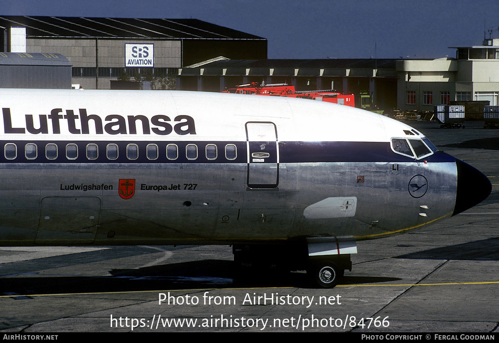 Aircraft Photo of D-ABLI | Boeing 727-230/Adv | Lufthansa | AirHistory.net #84766