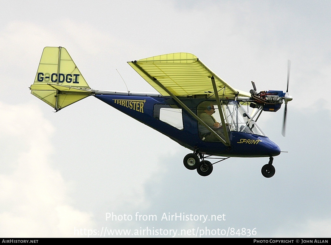 Aircraft Photo of G-CDGI | Thruster T-600N 450 | AirHistory.net #84836