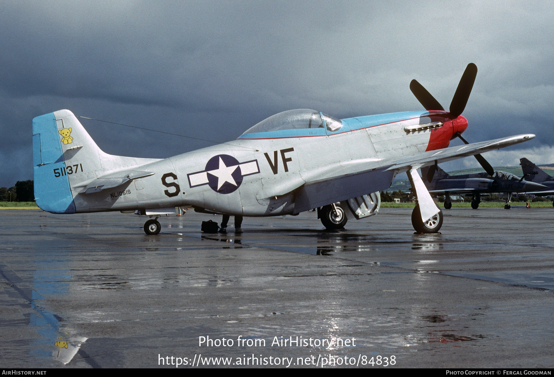 Aircraft Photo of N1051S / NL1051S / 511371 | North American P-51D Mustang | USA - Air Force | AirHistory.net #84838