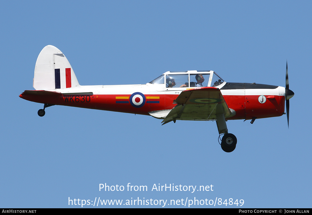 Aircraft Photo of G-BXDG / WK630 | De Havilland Canada DHC-1 Chipmunk Mk22 | UK - Air Force | AirHistory.net #84849