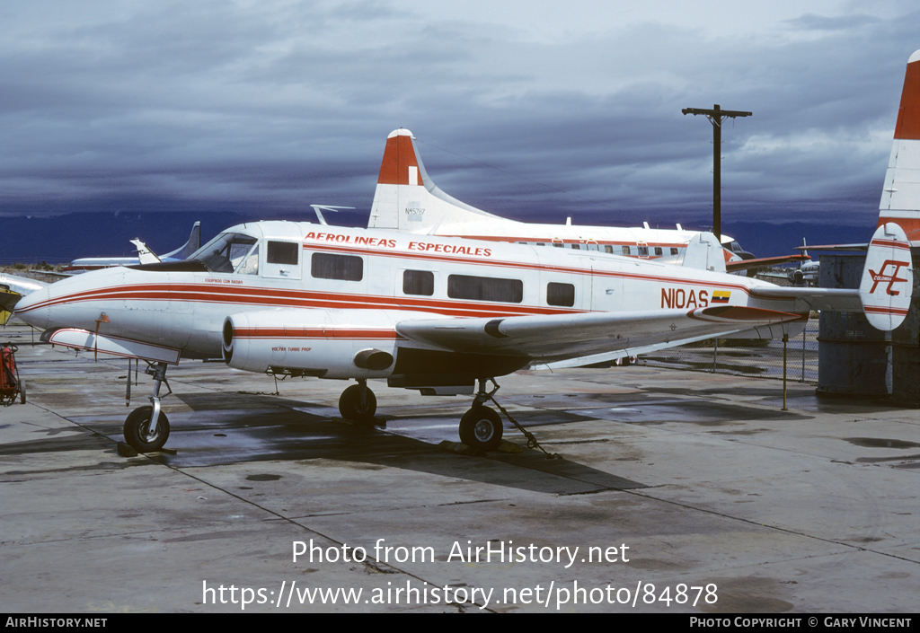 Aircraft Photo of N10AS | Hamilton Turboliner | Aerolíneas Especiales | AirHistory.net #84878