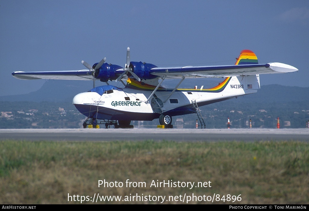 Aircraft Photo of N423RS | Consolidated PBY-5A Catalina | Greenpeace | AirHistory.net #84896