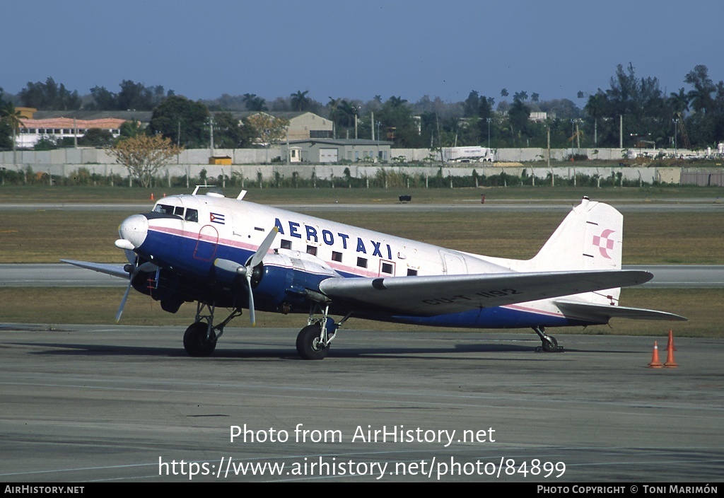 Aircraft Photo of CU-T1192 | Douglas C-47A Skytrain | Aerotaxi | AirHistory.net #84899