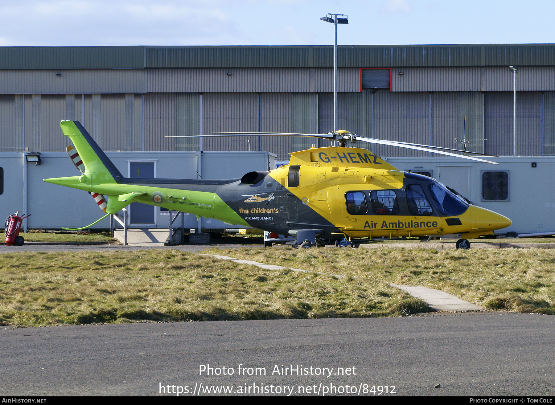 Aircraft Photo of G-HEMZ | Agusta A-109S Grand | Air Ambulance Service | AirHistory.net #84912