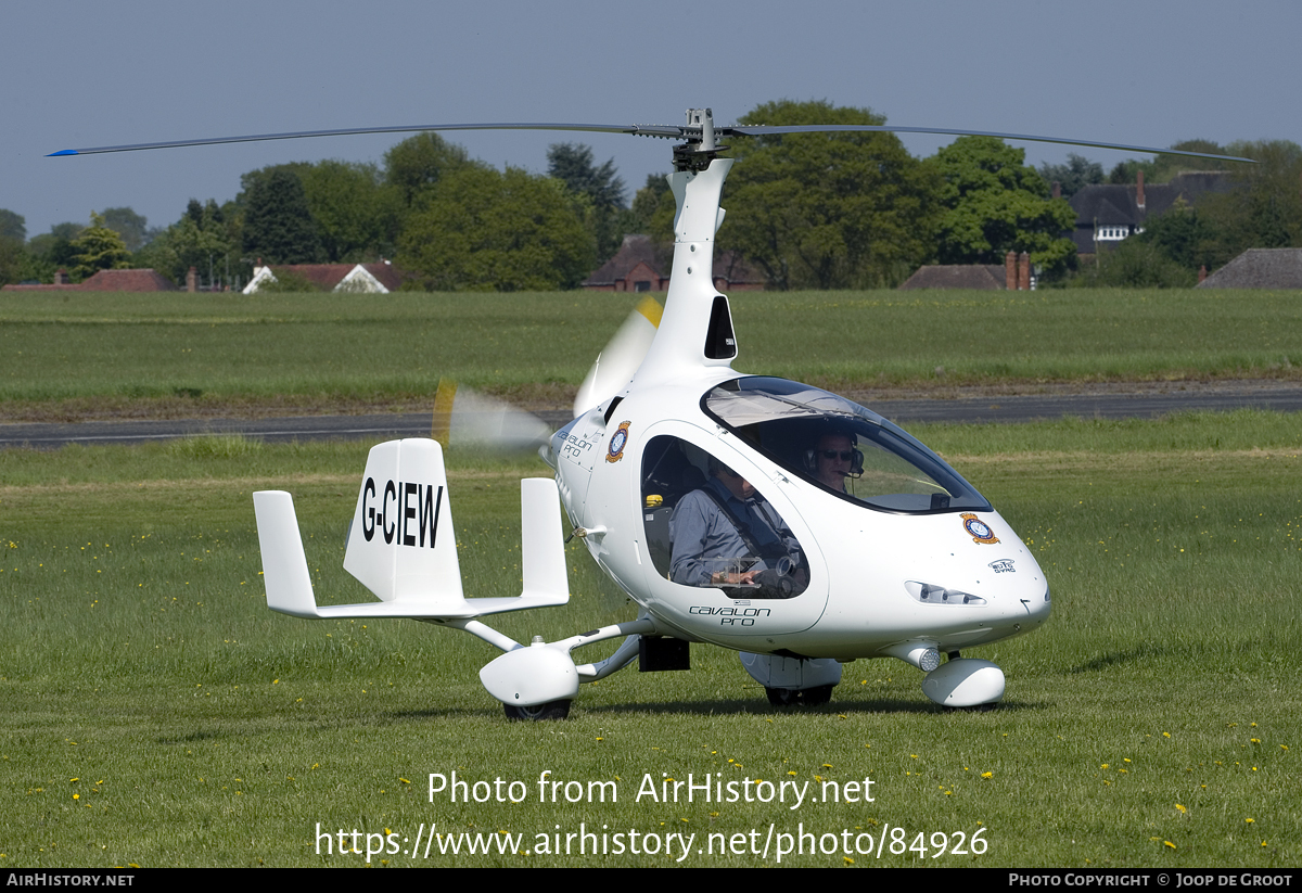 Aircraft Photo of G-CIEW | RotorSport UK Cavalon Pro | Sky Watch Civil Air Patrol - SWCAP | AirHistory.net #84926