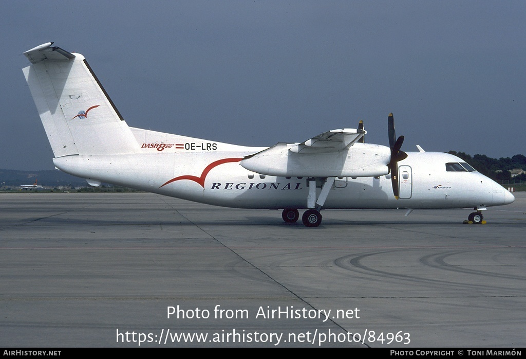 Aircraft Photo of OE-LRS | De Havilland Canada DHC-8-103 Dash 8 | Régional Airlines | AirHistory.net #84963