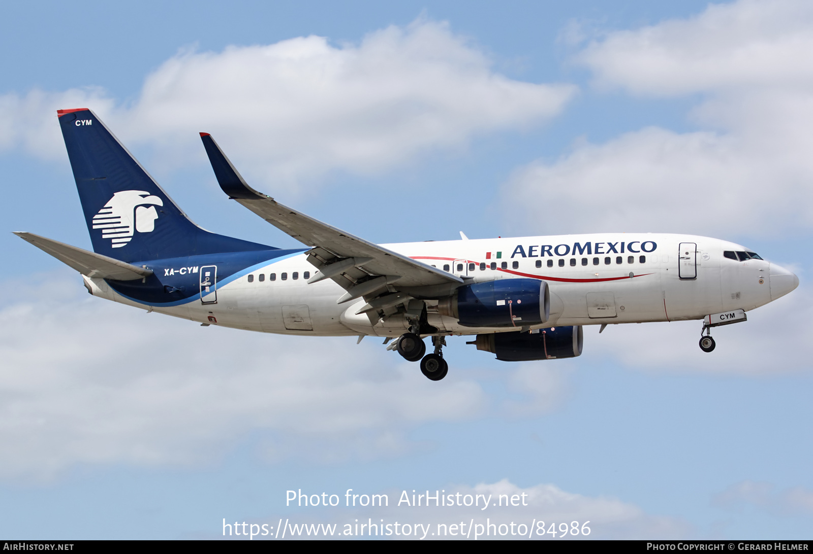 Aircraft Photo of XA-CYM | Boeing 737-752 | AeroMéxico | AirHistory.net #84986