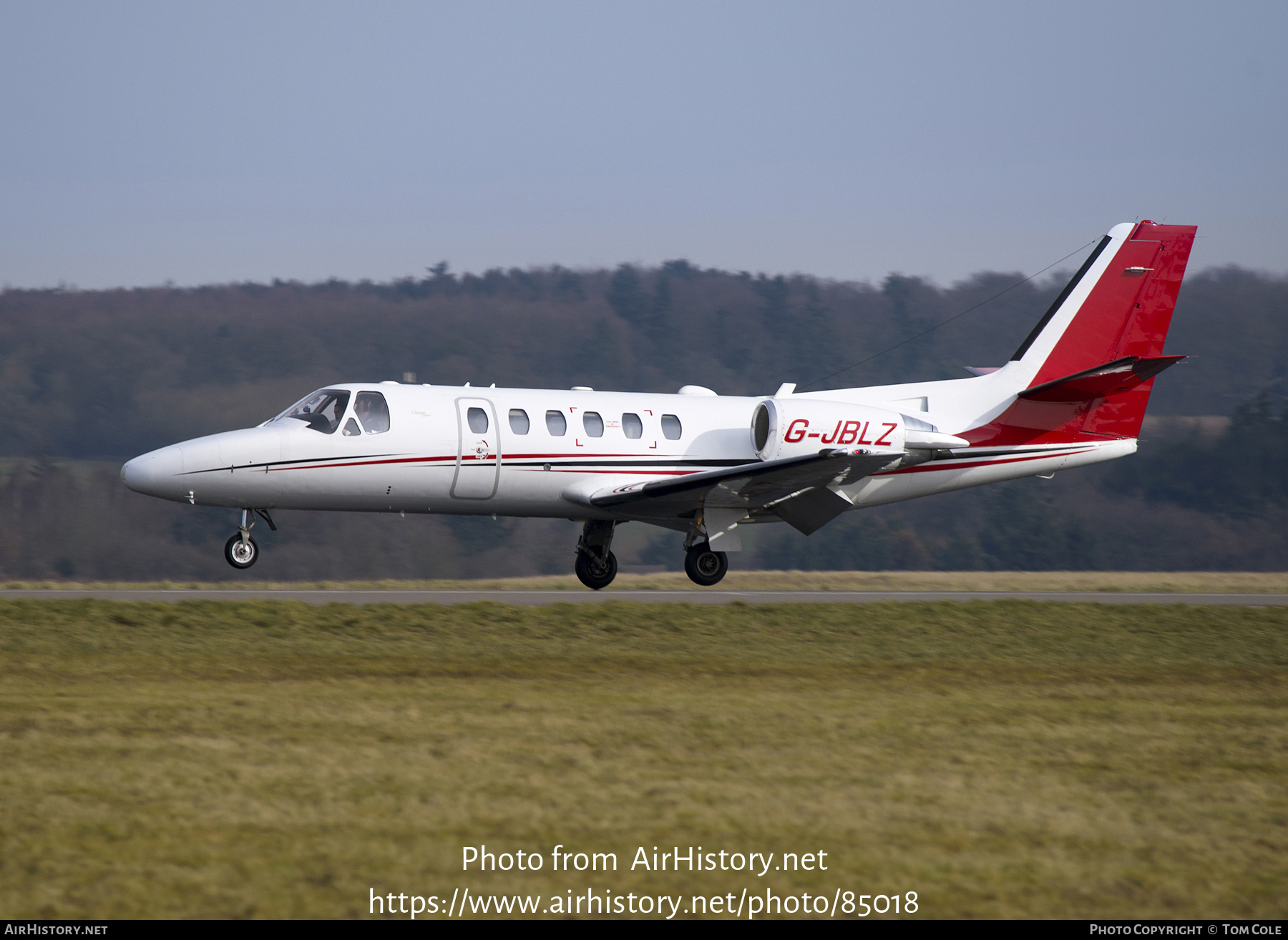 Aircraft Photo of G-JBLZ | Cessna 550 Citation Bravo | AirHistory.net #85018