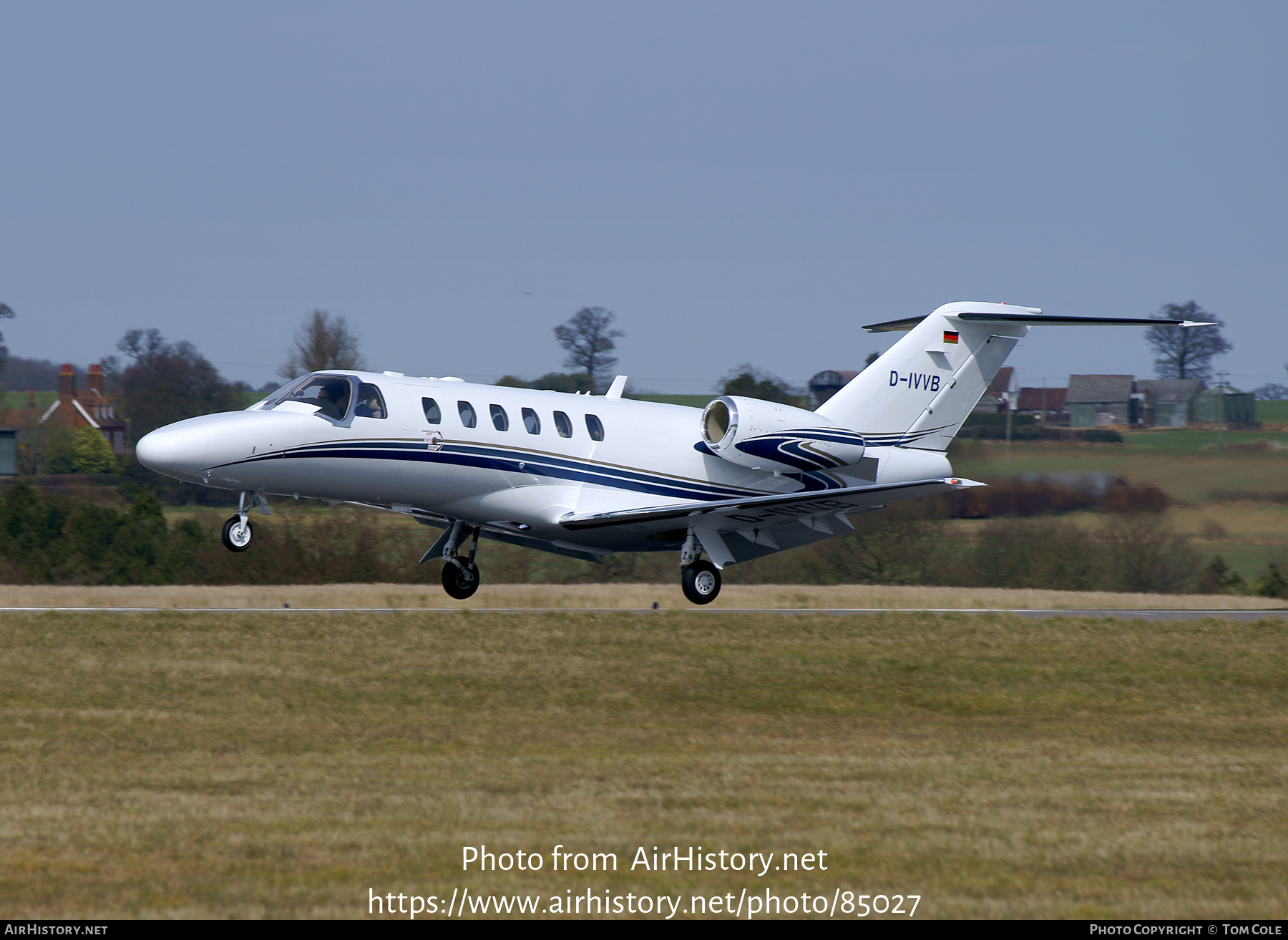 Aircraft Photo of D-IVVB | Cessna 525A CitationJet CJ2+ | AirHistory.net #85027