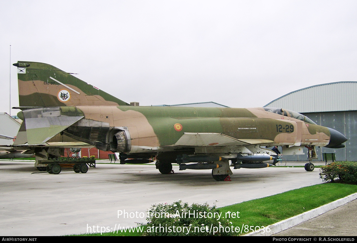 Aircraft Photo of C12-37 | McDonnell F-4C Phantom II | Spain - Air Force | AirHistory.net #85036