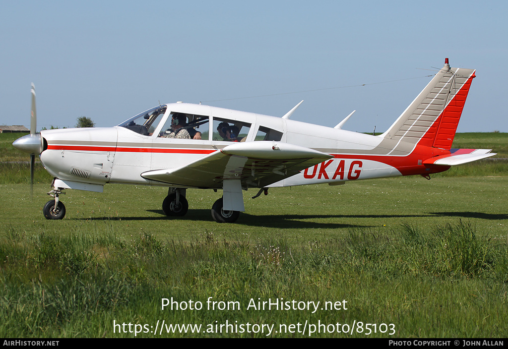 Aircraft Photo of G-OKAG | Piper PA-28R-180 Cherokee Arrow | AirHistory.net #85103