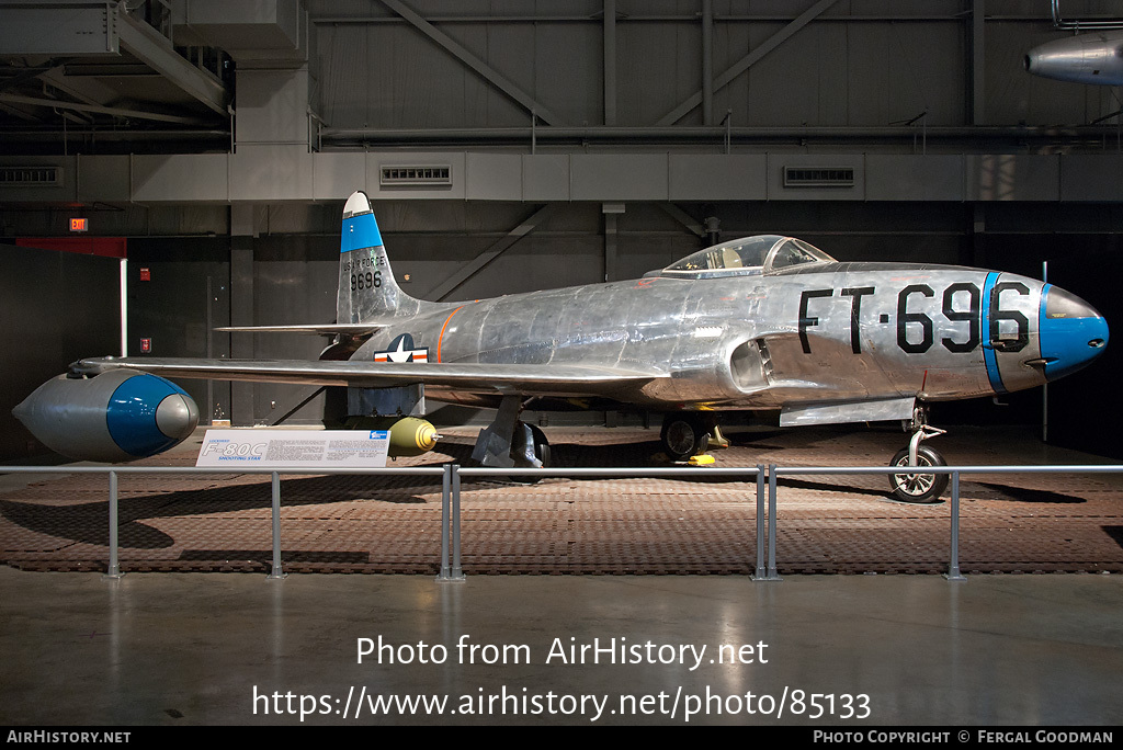 Aircraft Photo of 49-696 / 9696 | Lockheed F-80C Shooting Star | USA - Air Force | AirHistory.net #85133