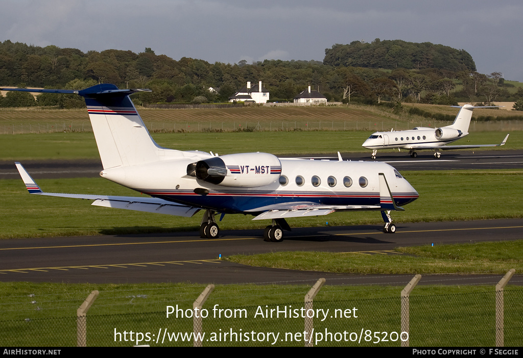 Aircraft Photo of VT-MST | Gulfstream Aerospace G-IV Gulfstream IV-SP | AirHistory.net #85200