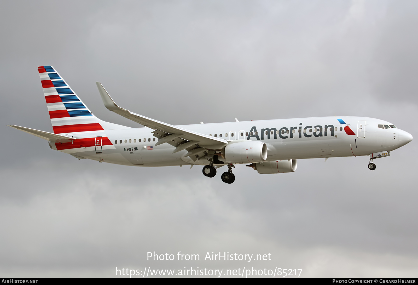 Aircraft Photo of N987NN | Boeing 737-824 | American Airlines | AirHistory.net #85217