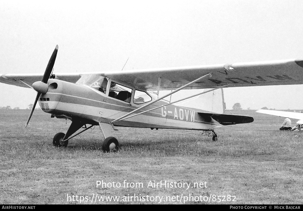 Aircraft Photo of G-AOVW | Auster J Auster Mk5 Alpha | AirHistory.net #85282