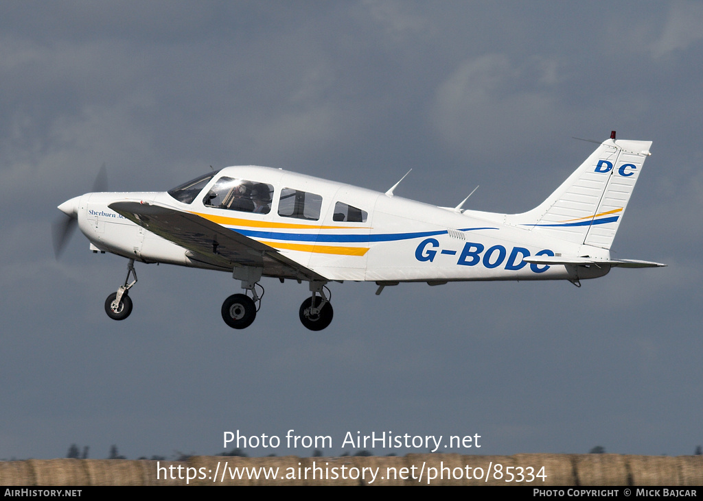 Aircraft Photo of G-BODC | Piper PA-28-161 Warrior II | Sherburn Aero Club | AirHistory.net #85334