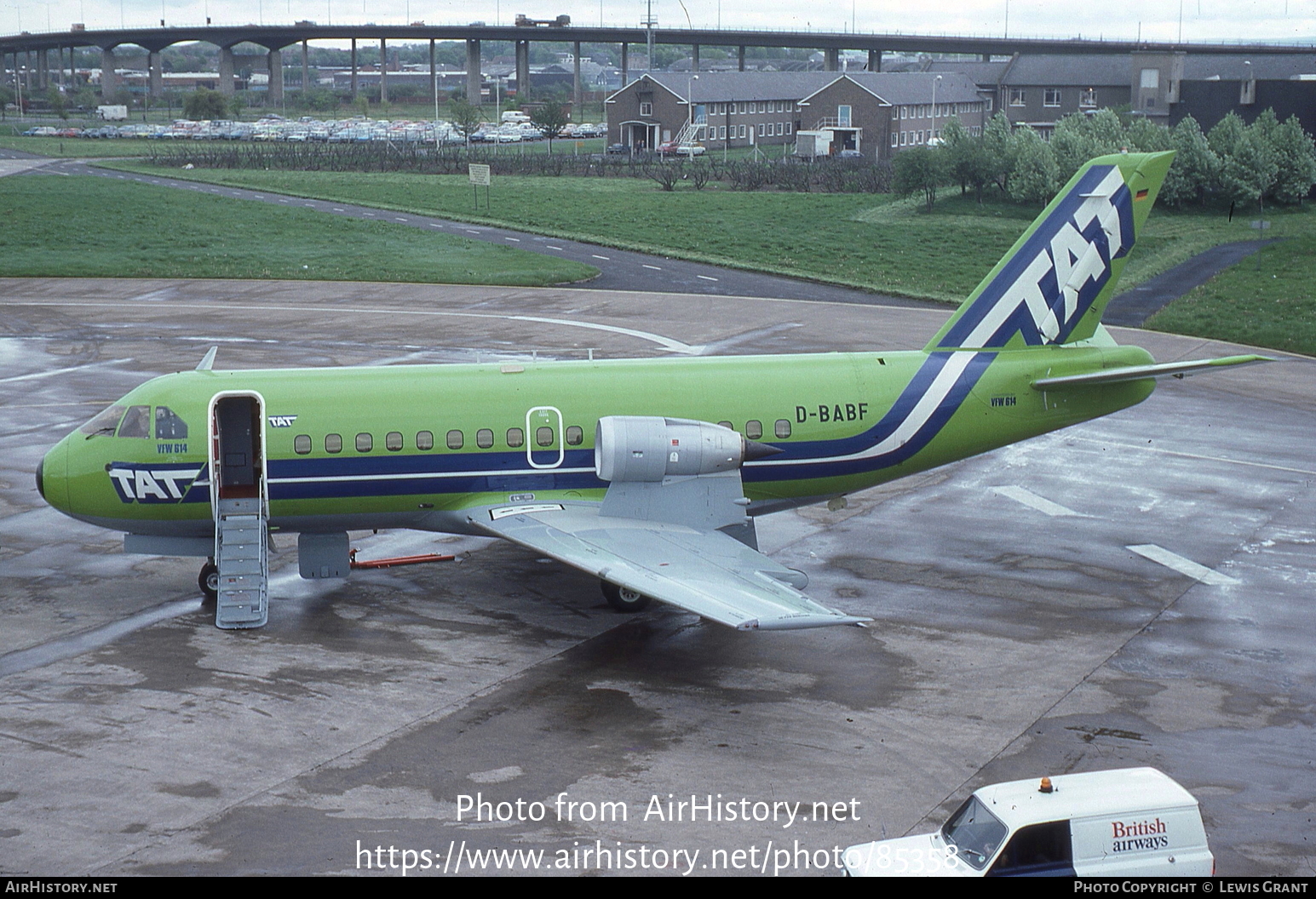 Aircraft Photo of D-BABF | VFW-Fokker VFW-614 | TAT - Touraine Air Transport | AirHistory.net #85358