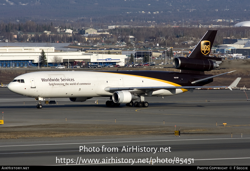 Aircraft Photo of N281UP | McDonnell Douglas MD-11/F | United Parcel Service - UPS | AirHistory.net #85451