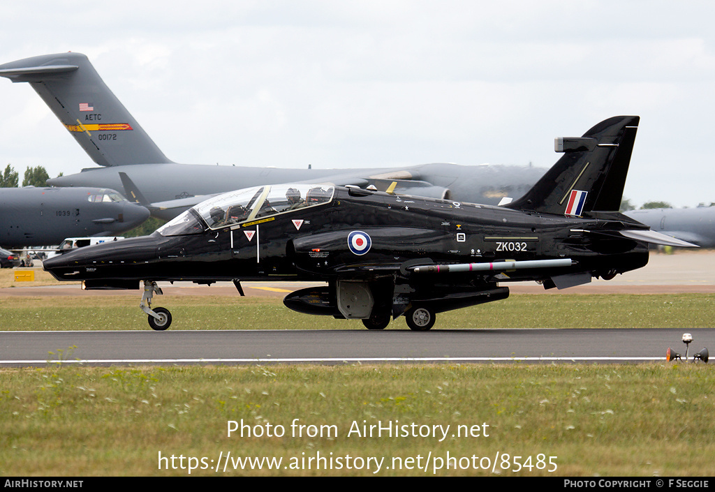 Aircraft Photo of ZK032 | BAE Systems Hawk T2 | UK - Air Force | AirHistory.net #85485