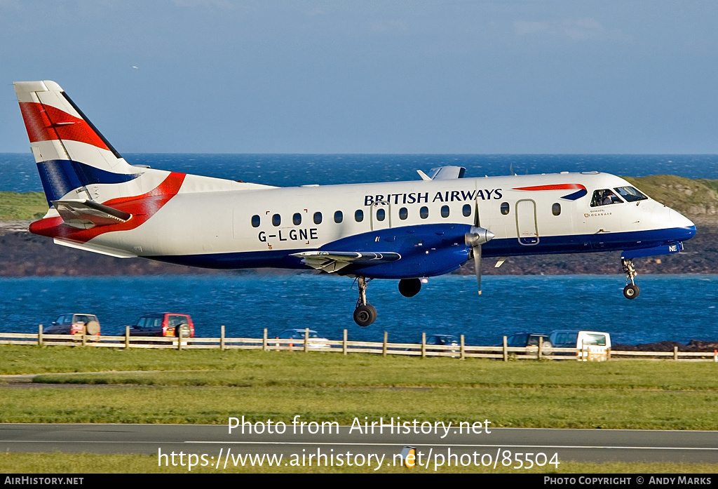 Aircraft Photo of G-LGNE | Saab 340B | British Airways | AirHistory.net #85504