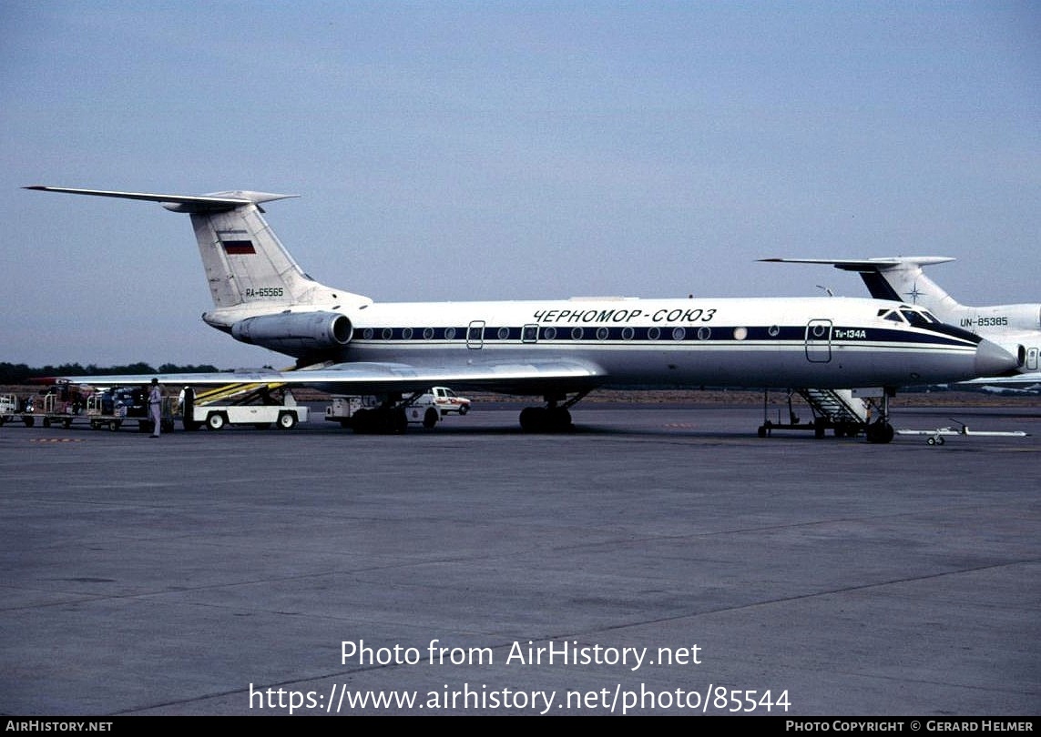 Aircraft Photo of RA-65565 | Tupolev Tu-134AK | Chernomor-Soyuz | AirHistory.net #85544