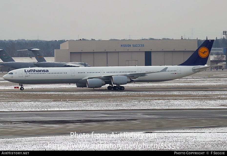 Aircraft Photo of D-AIHE | Airbus A340-642 | Lufthansa | AirHistory.net #85554