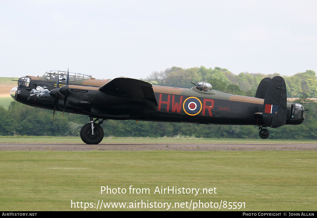 Aircraft Photo of PA474 | Avro 683 Lancaster B1 | UK - Air Force | AirHistory.net #85591