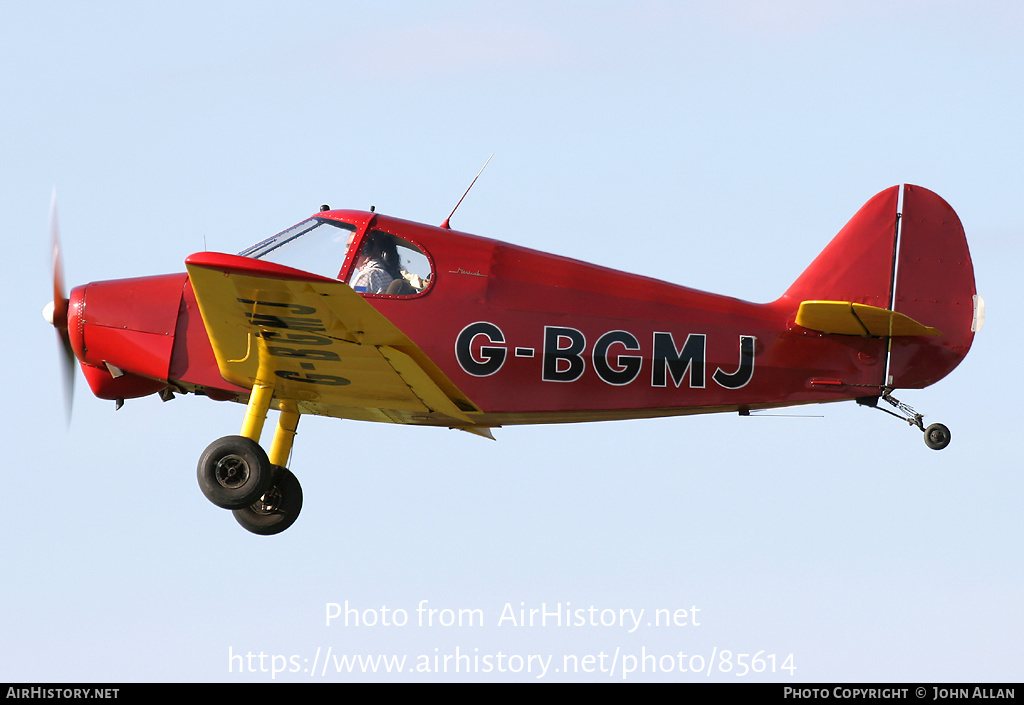 Aircraft Photo of G-BGMJ | CAB GY-201 Minicab | AirHistory.net #85614