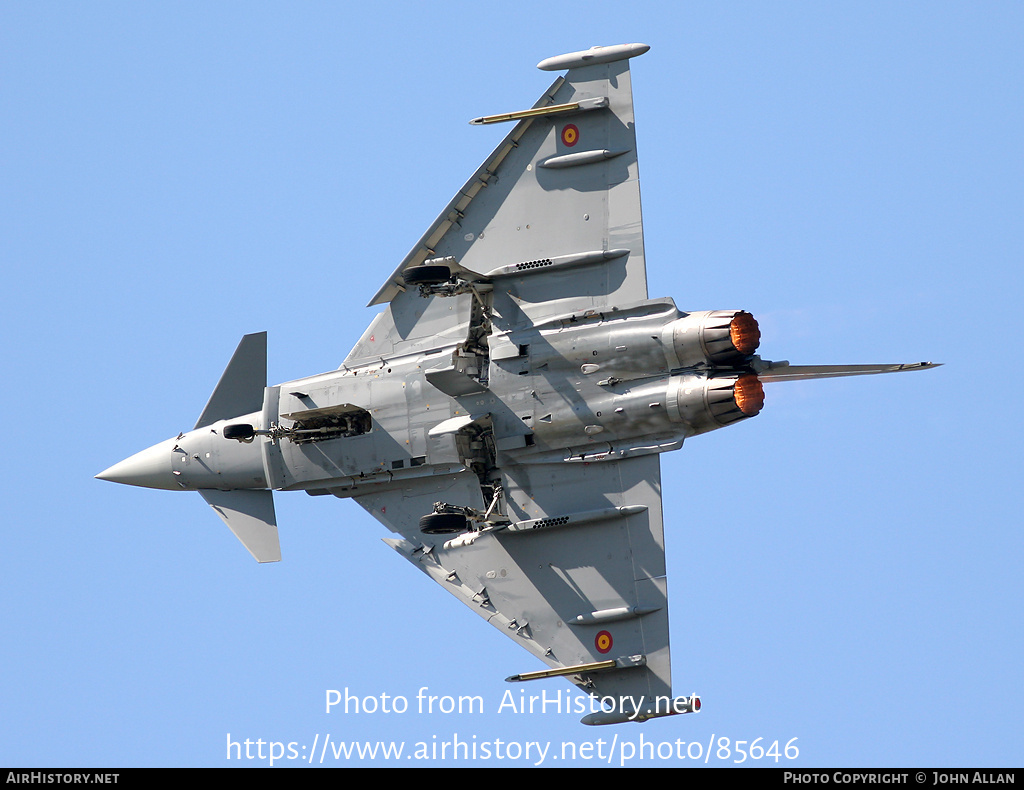 Aircraft Photo of C16-26 | Eurofighter EF-2000 Typhoon S | Spain - Air Force | AirHistory.net #85646