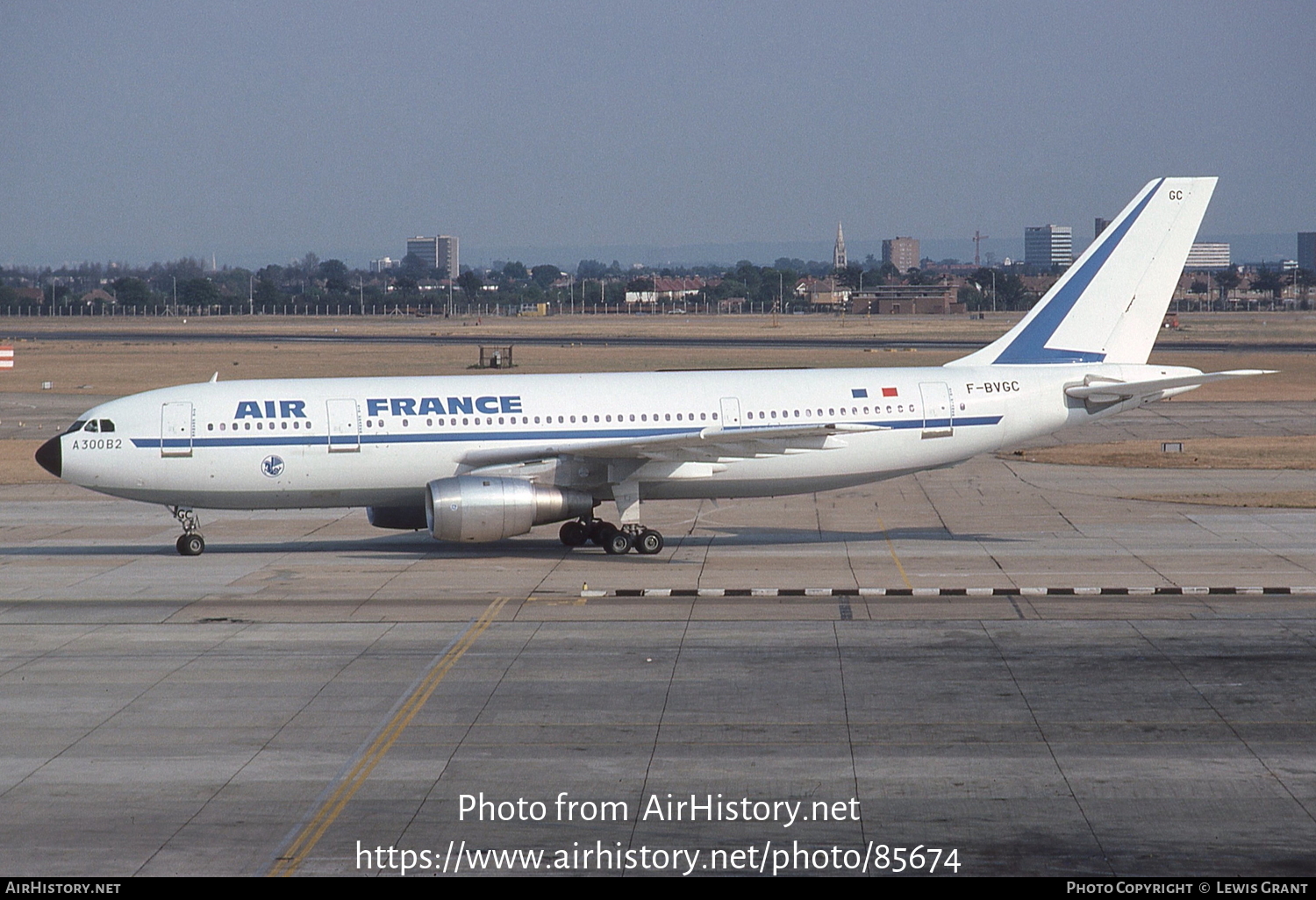 Aircraft Photo of F-BVGC | Airbus A300B2-1C | Air France | AirHistory.net #85674