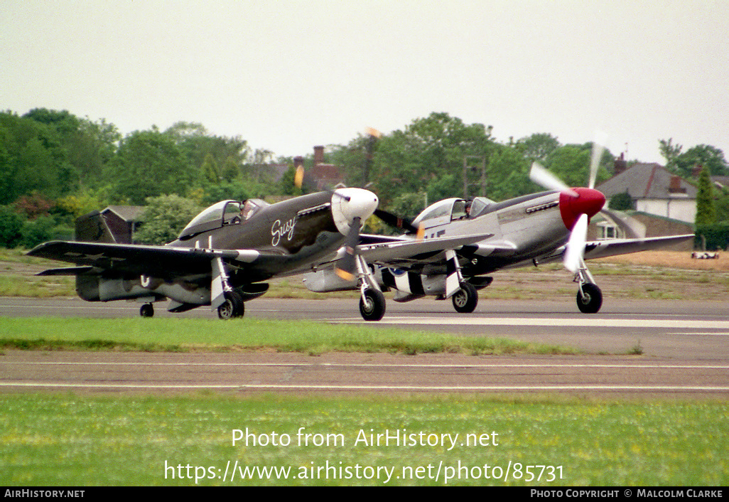 Aircraft Photo of G-SUSY / 472773 | North American P-51D Mustang | USA - Air Force | AirHistory.net #85731