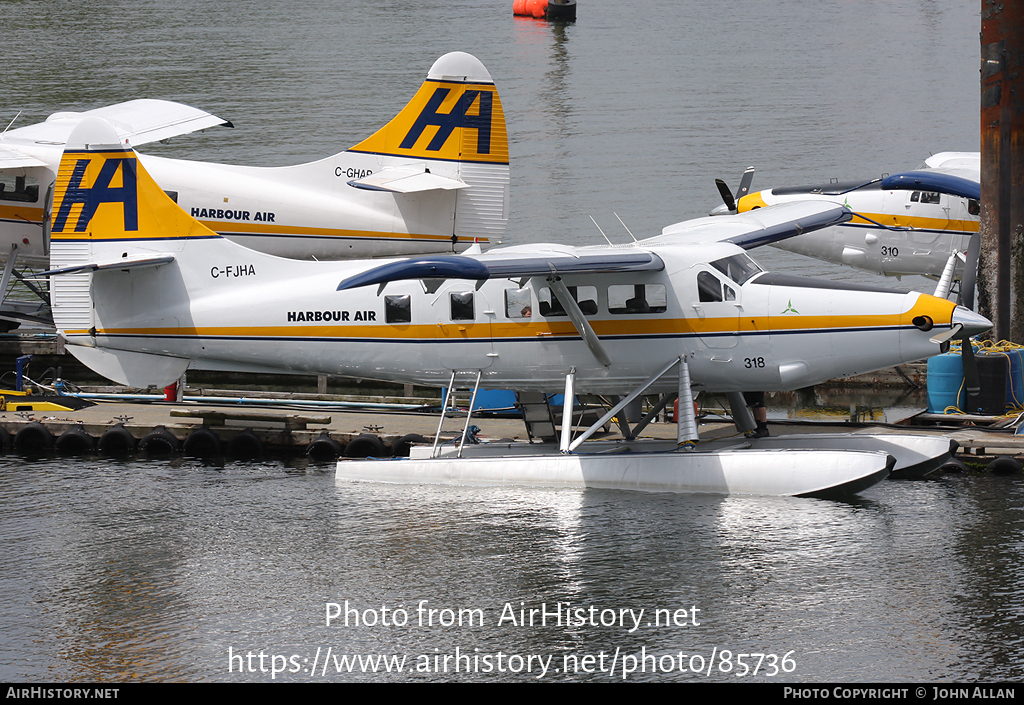 Aircraft Photo of C-FJHA | De Havilland Canada DHC-3T/M601 Turbo Otter | Harbour Air | AirHistory.net #85736